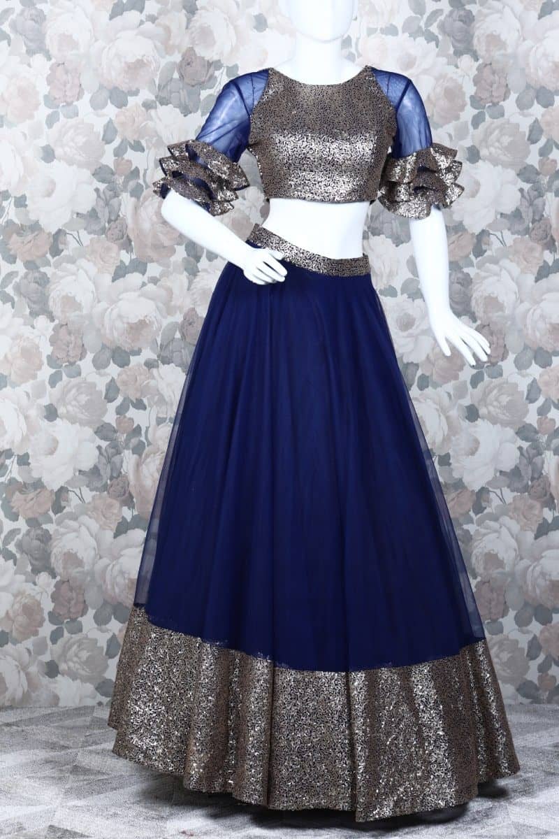 Blue Lehenga