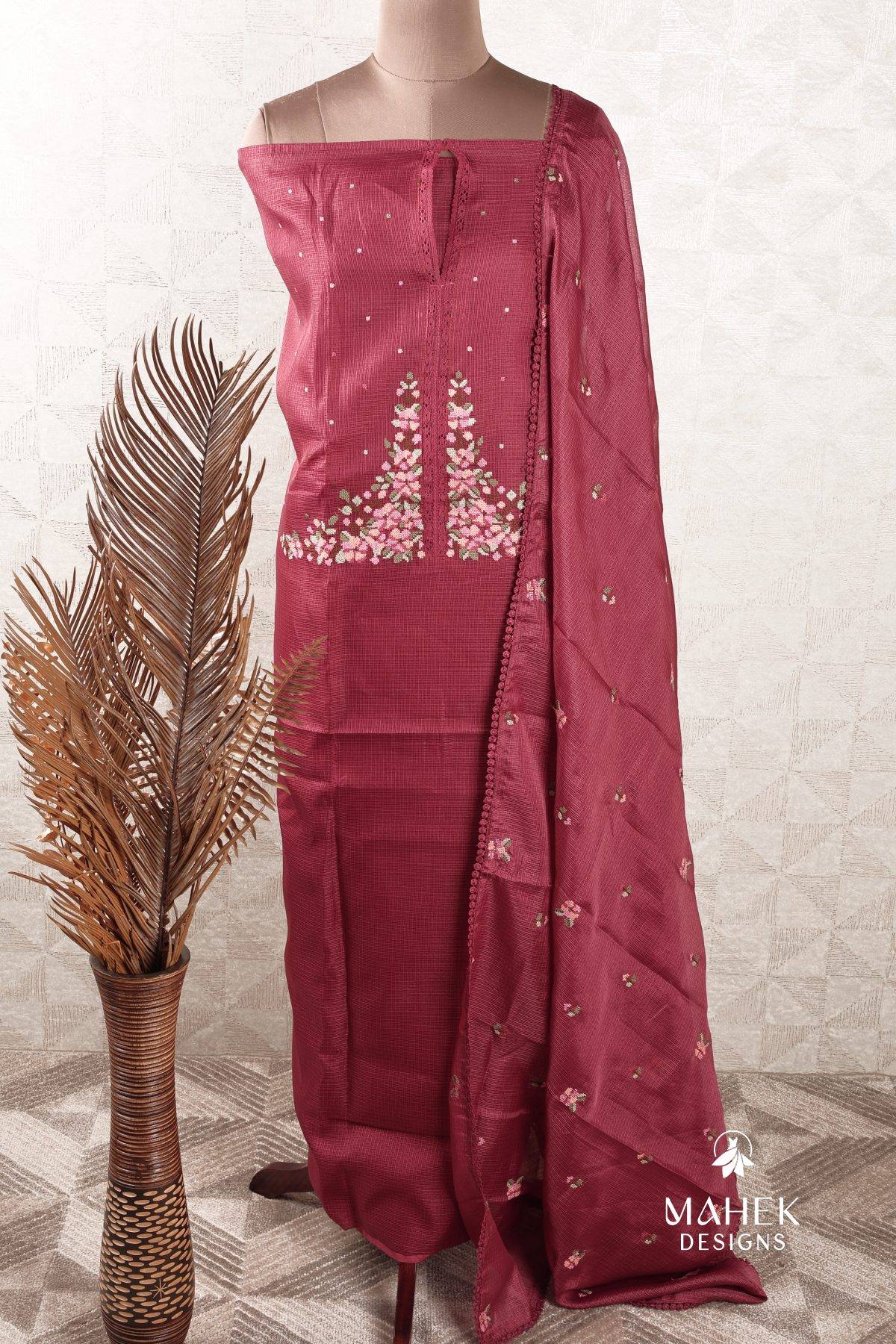 Brick Red Salwar Set