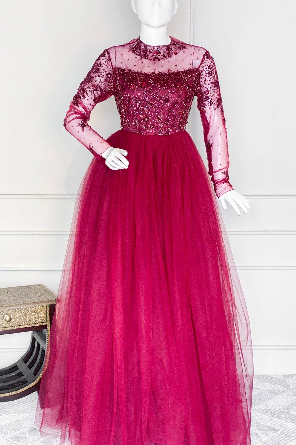 Garnet Red Gown