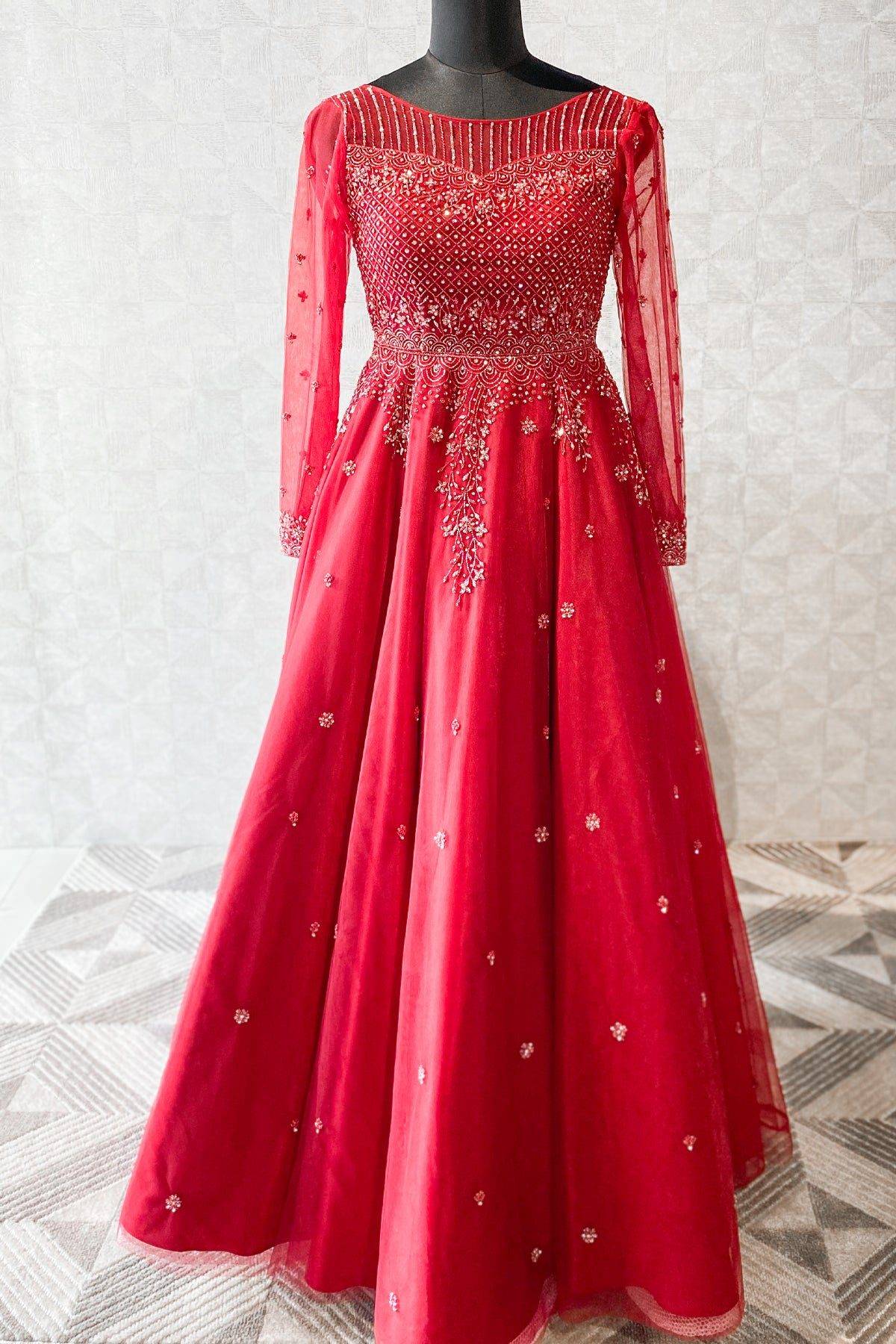 Garnet Red Gown