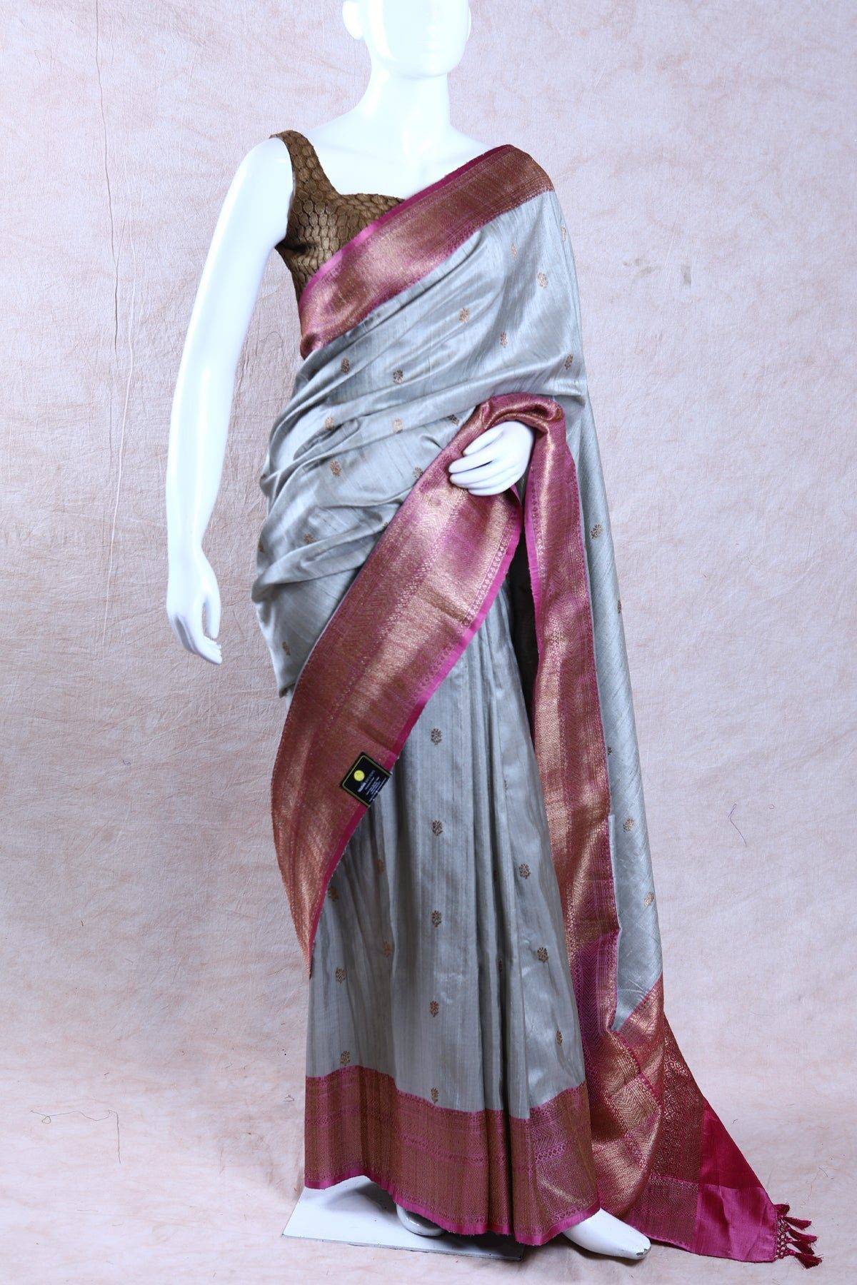 Grey Saree