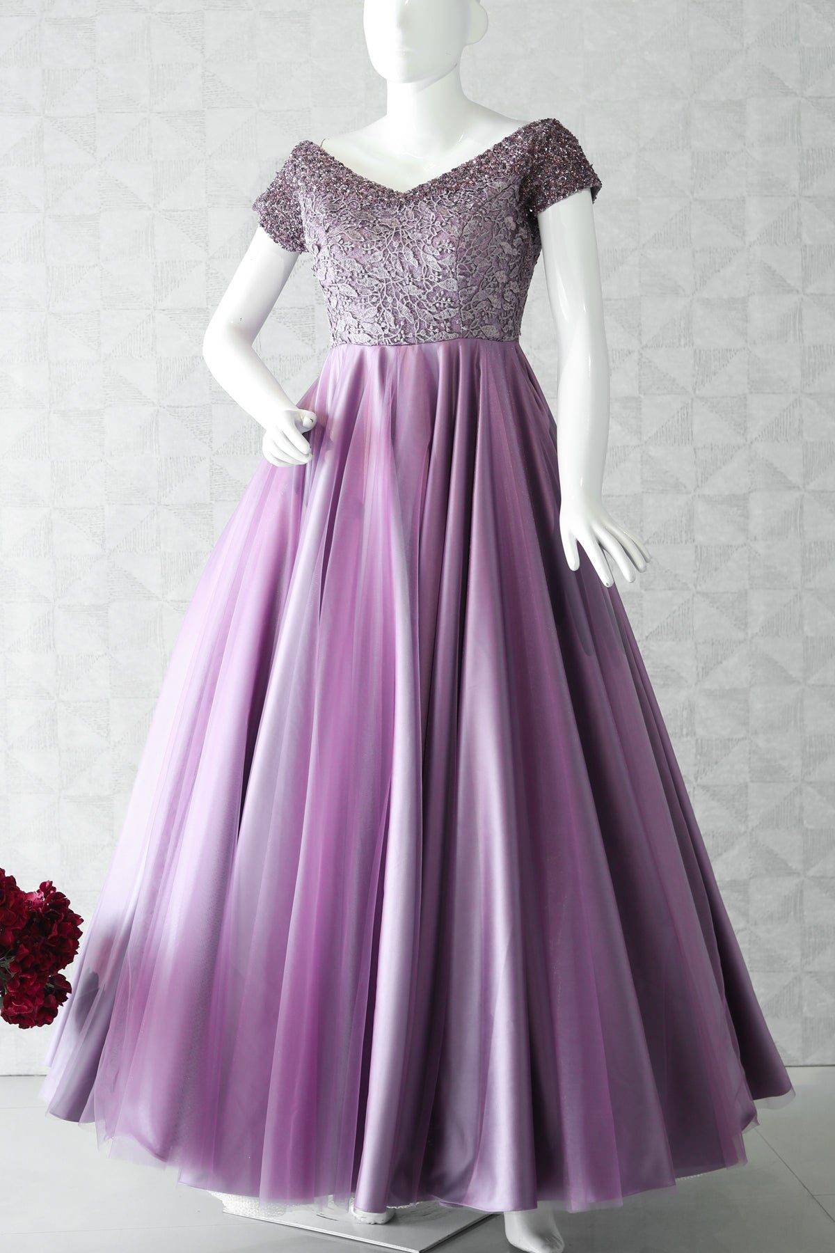 Heather Dust Gown