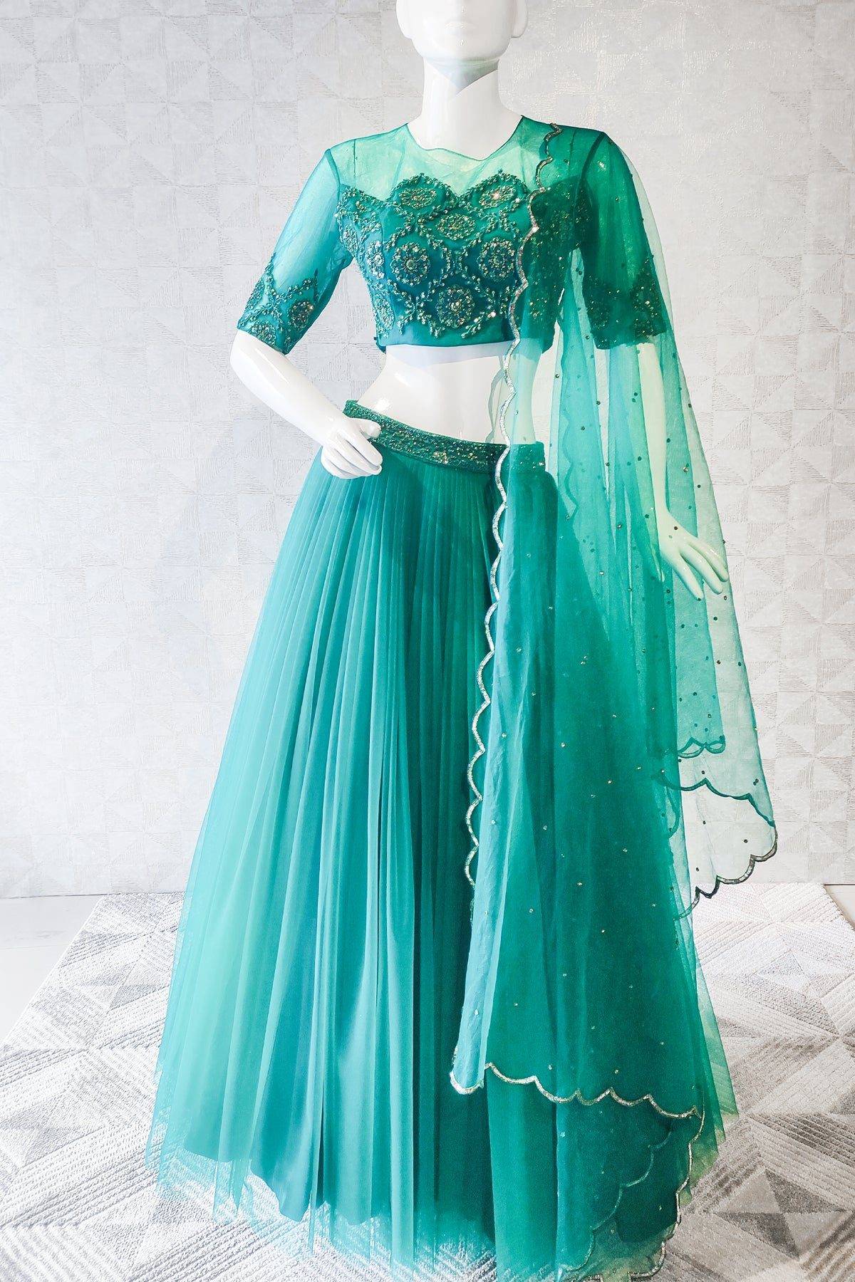 Jungle Green Lehenga