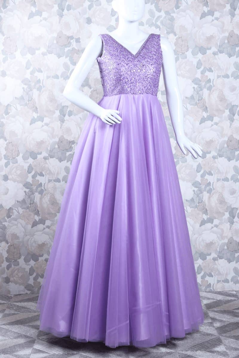 Lavender Gown