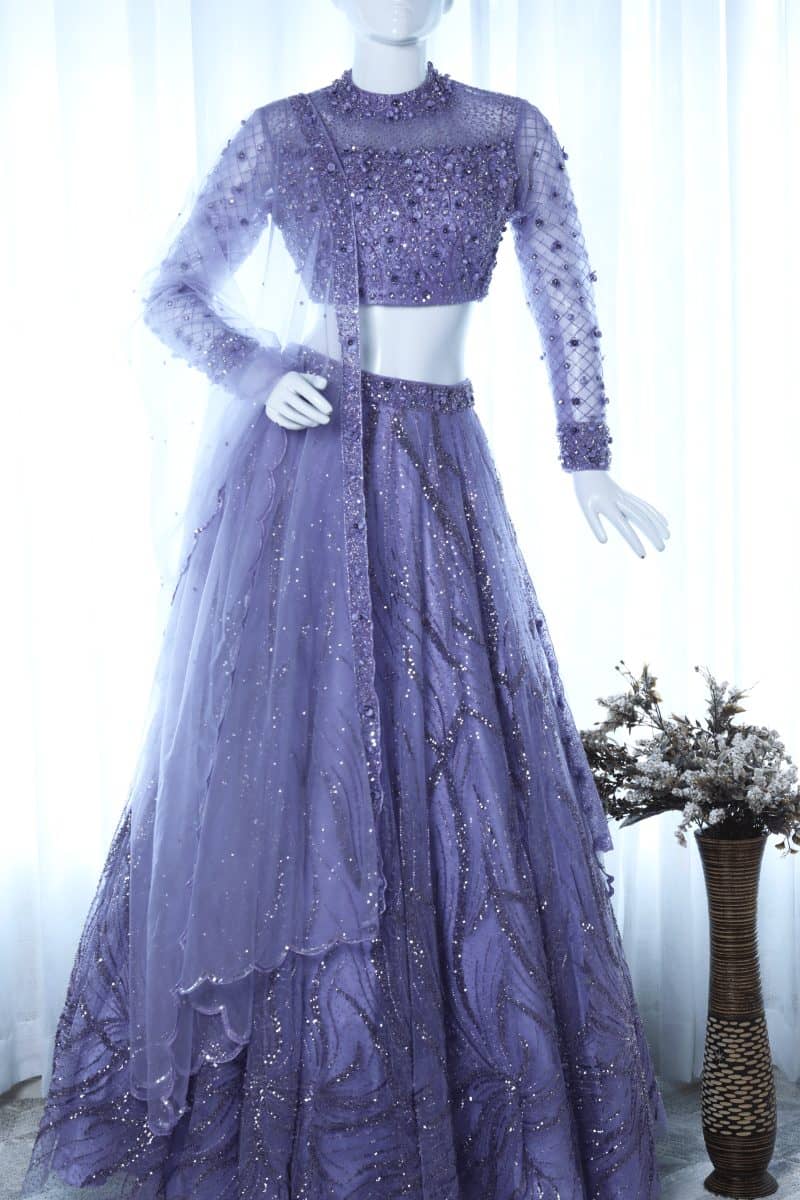 Lavender Lehenga