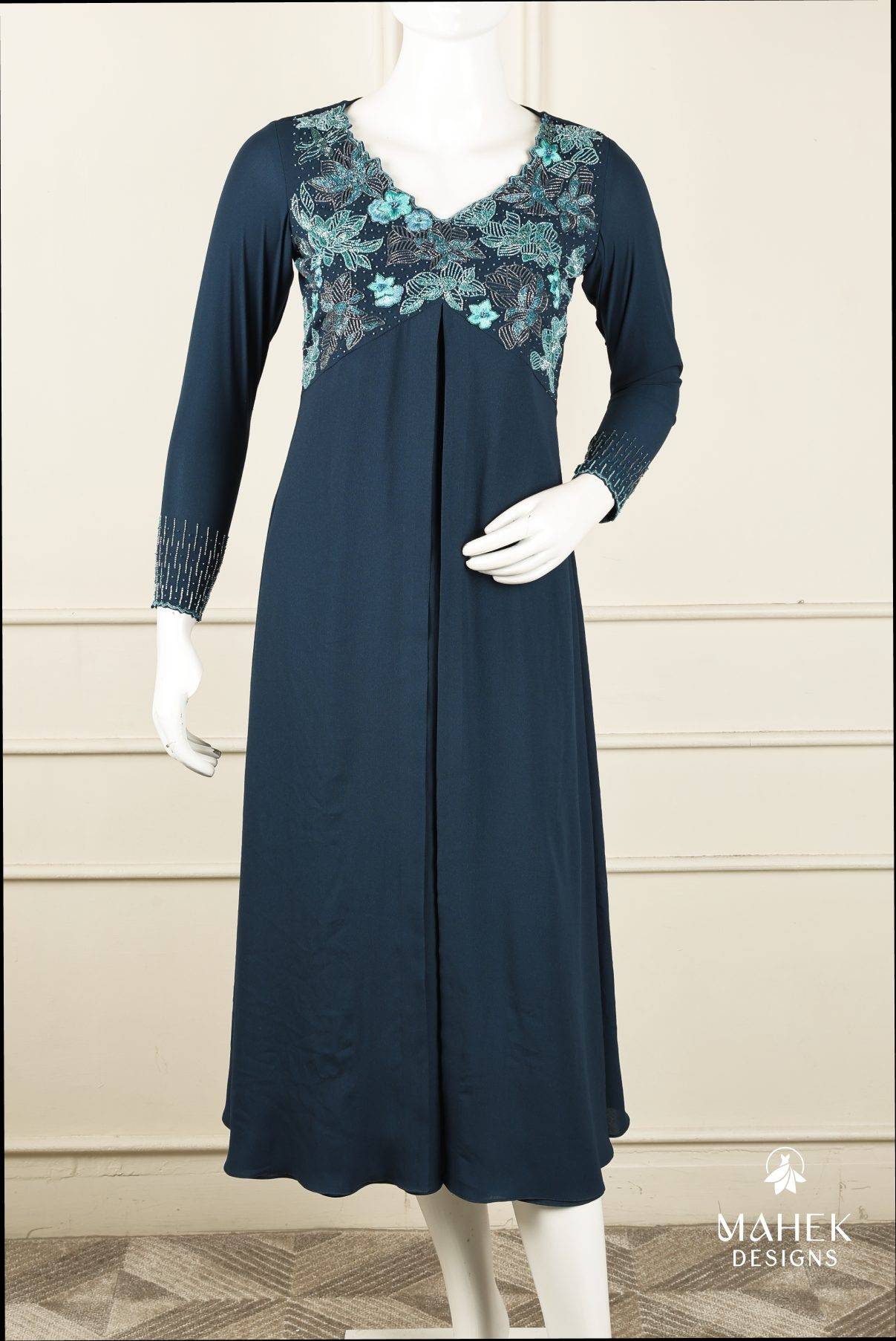 Navy Blue Kurthi