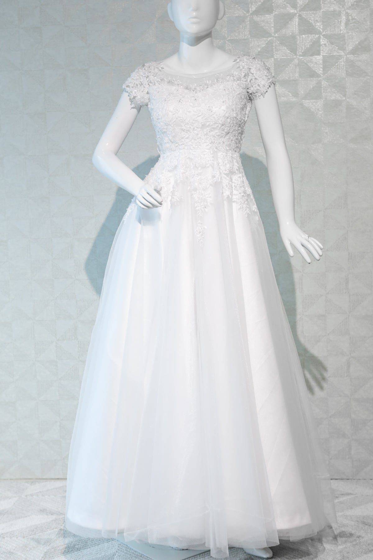 Off White Color Bridal Gown