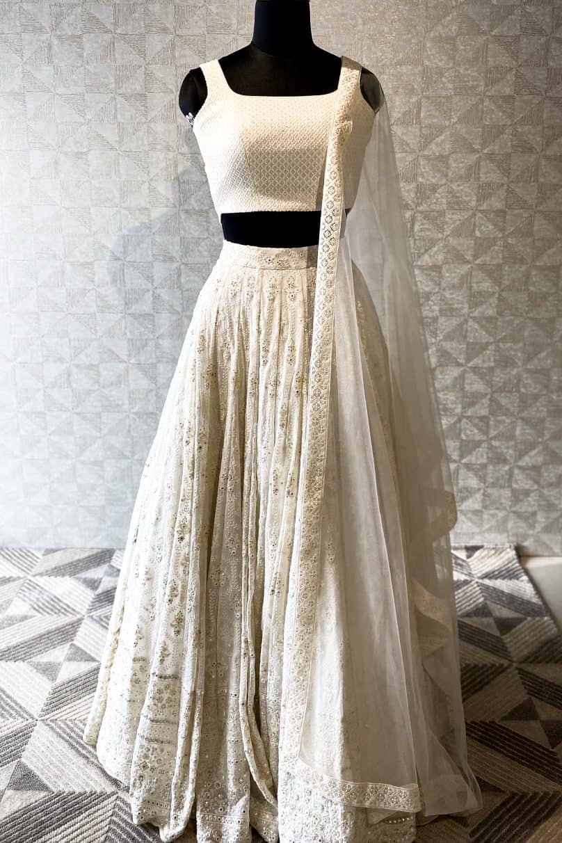 Off White Lehenga
