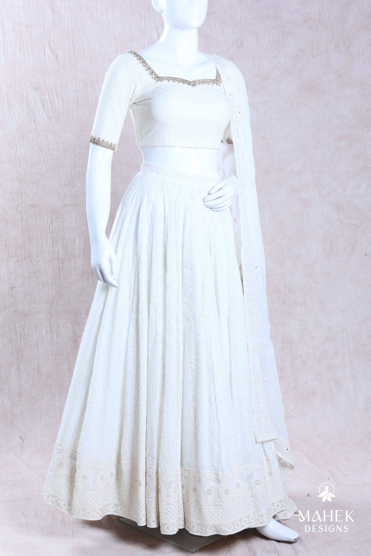 Off White Lehenga