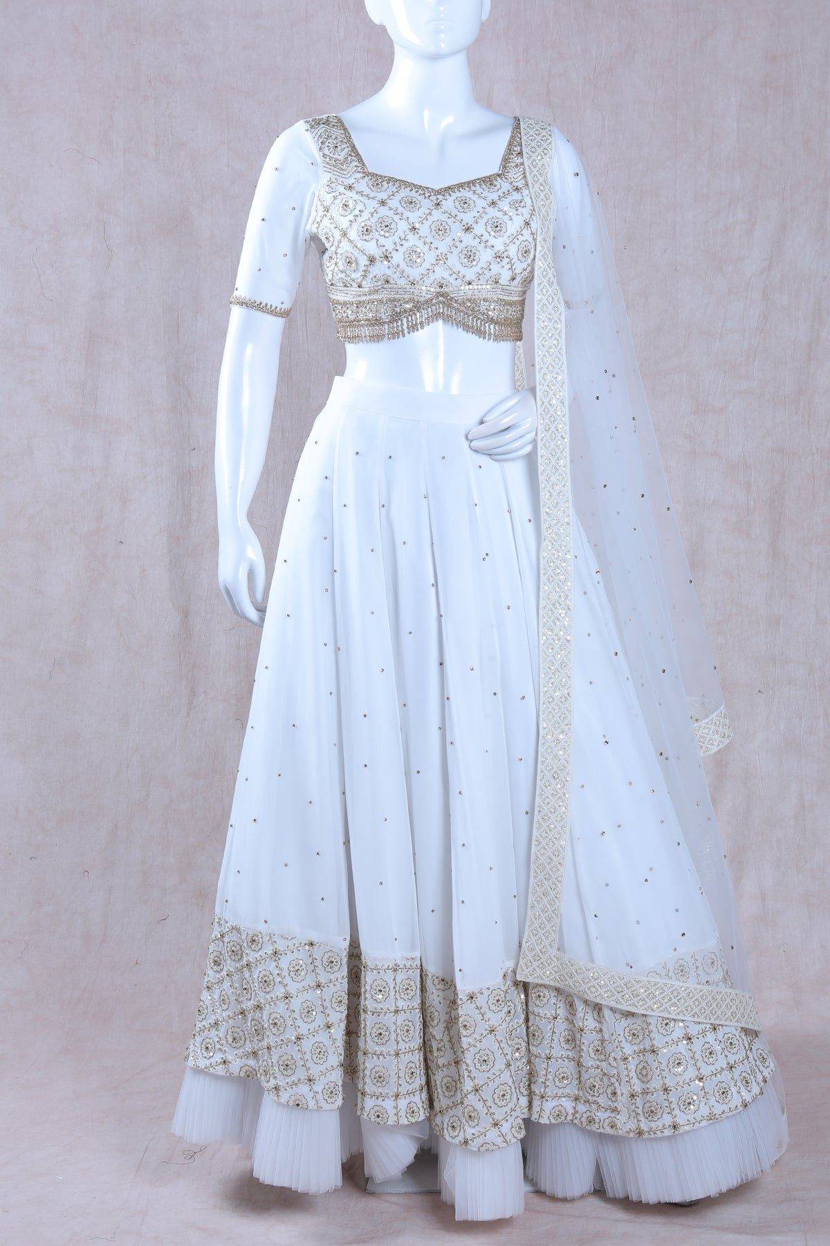 Off White Lehenga