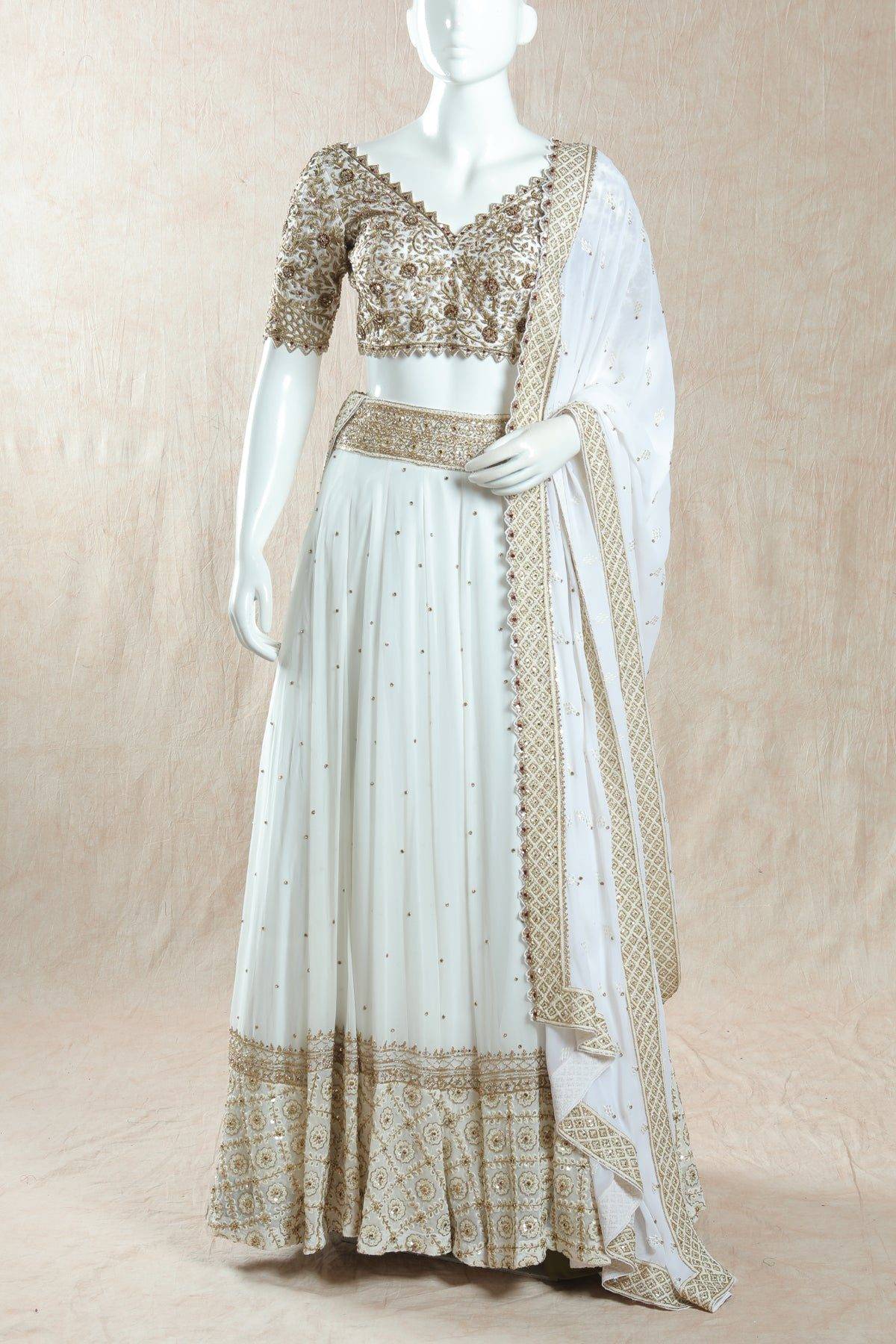 Off White Lehenga