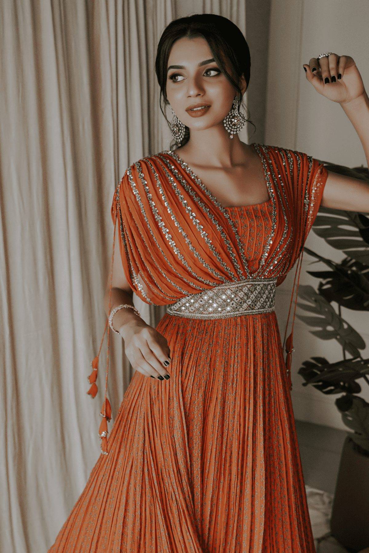 Orange Gown