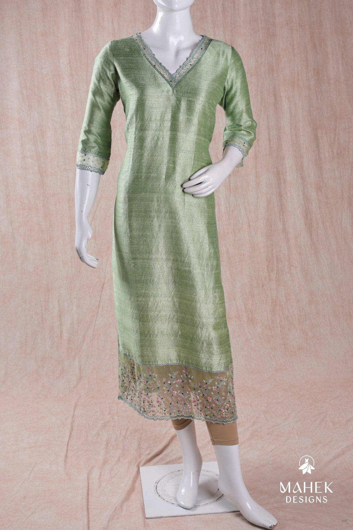 Pastel Green Kurti