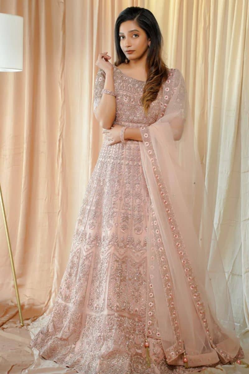 Peach Gown