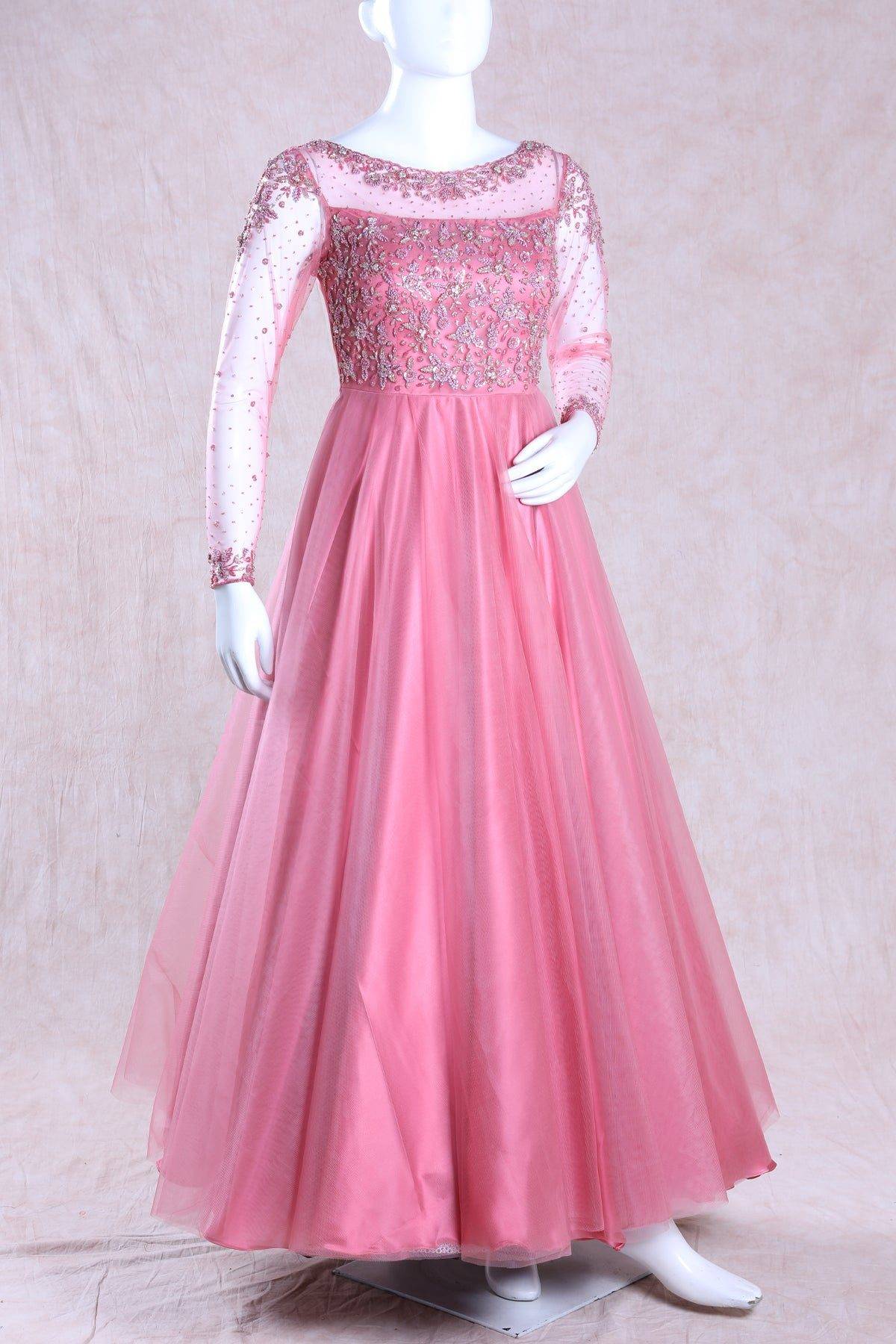 Peach Gown