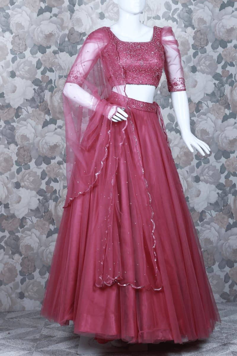 Pink  Lehenga