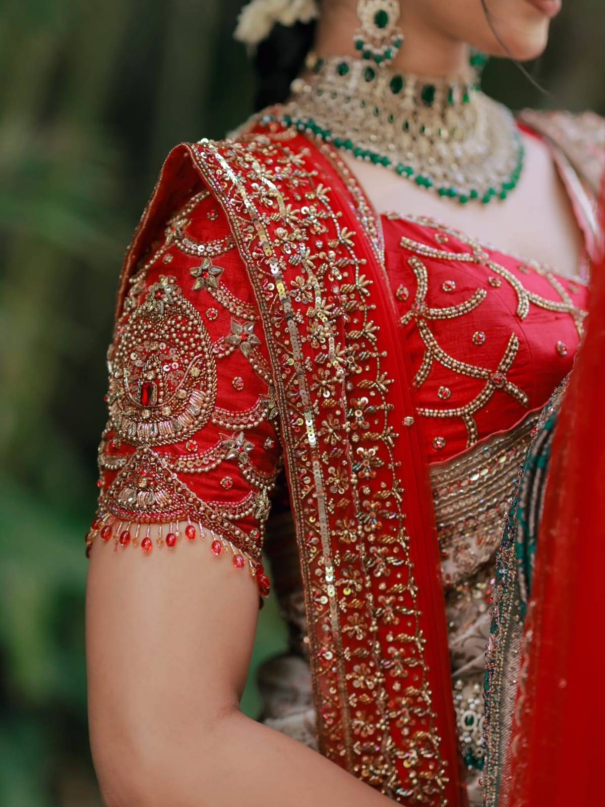 Every stitch tells a story of elegance. Crafted for brides and women who believe luxury is in the details. ❤️