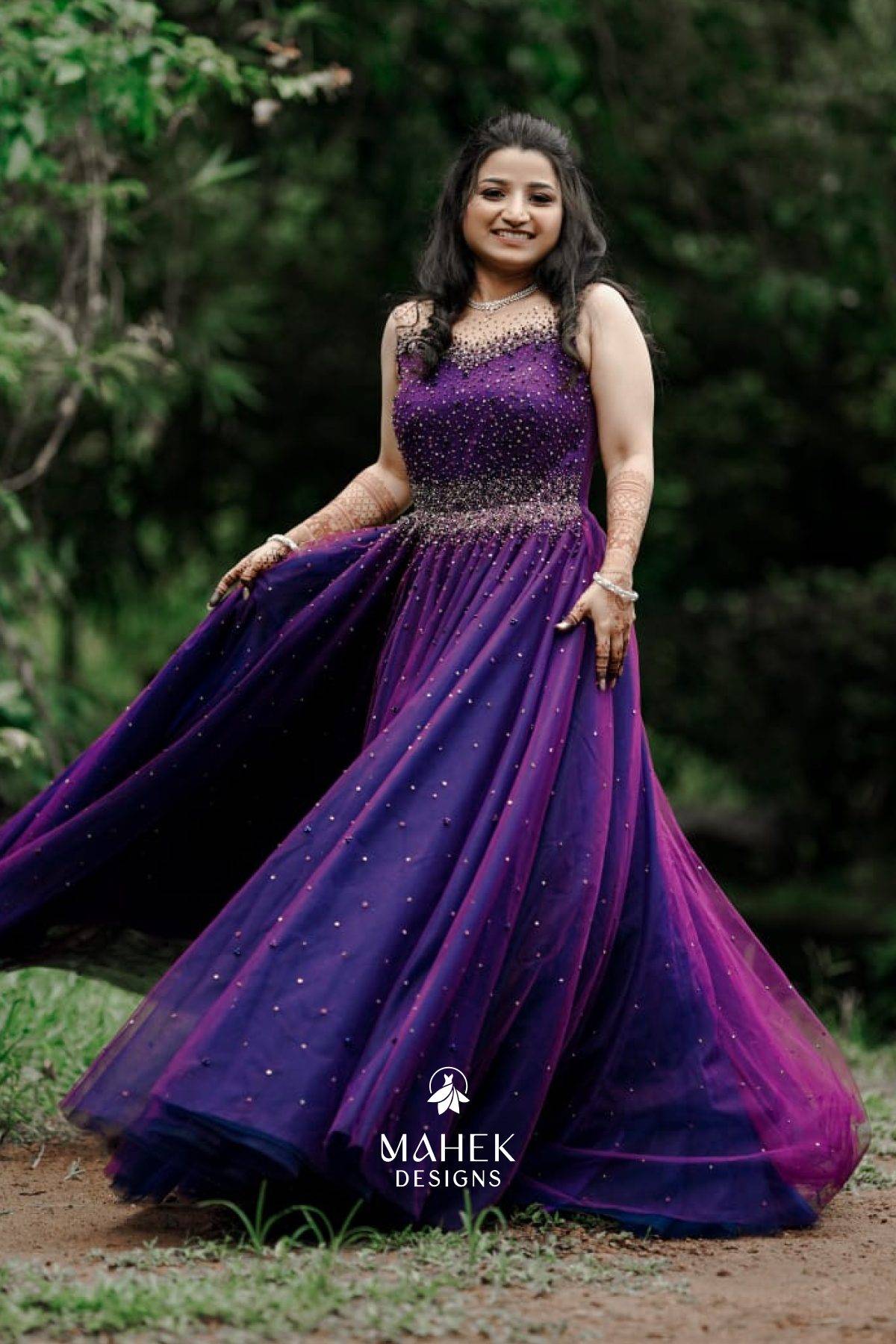 Purple Gown
