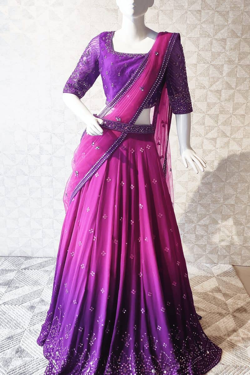 Purple Lehenga