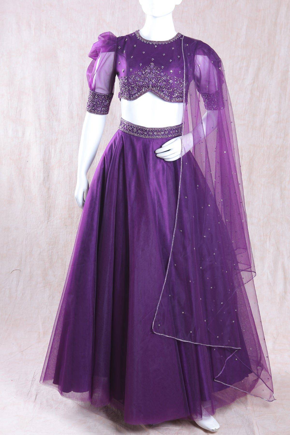 Purple Lehenga