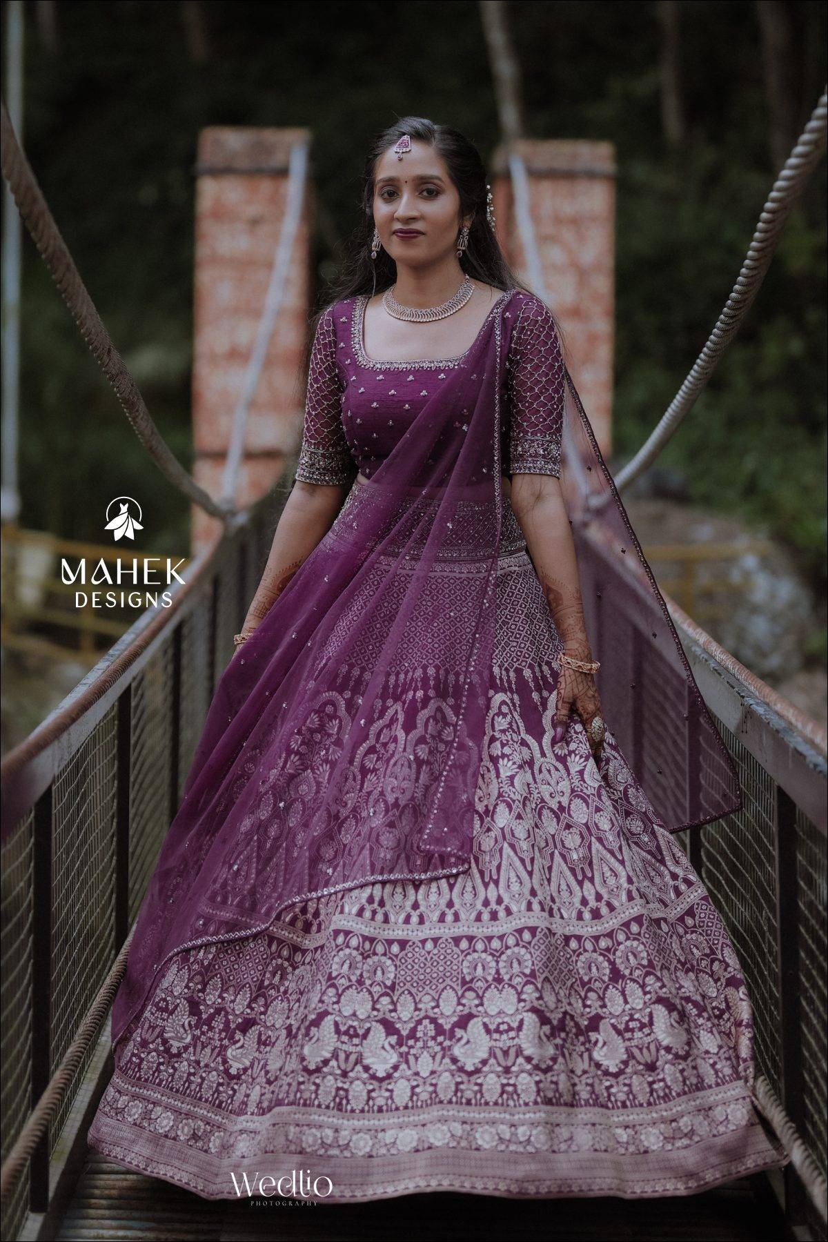 Purple Lehenga
