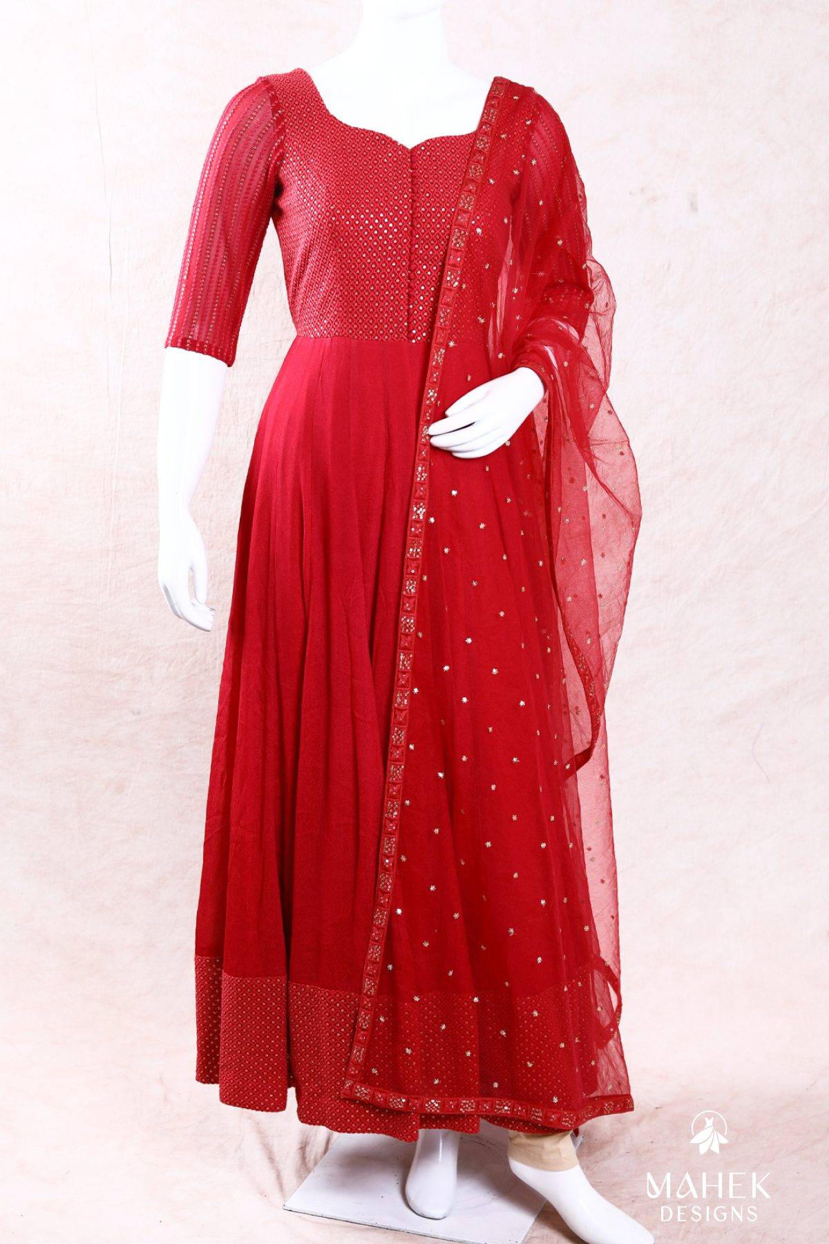 Red Salwar Set