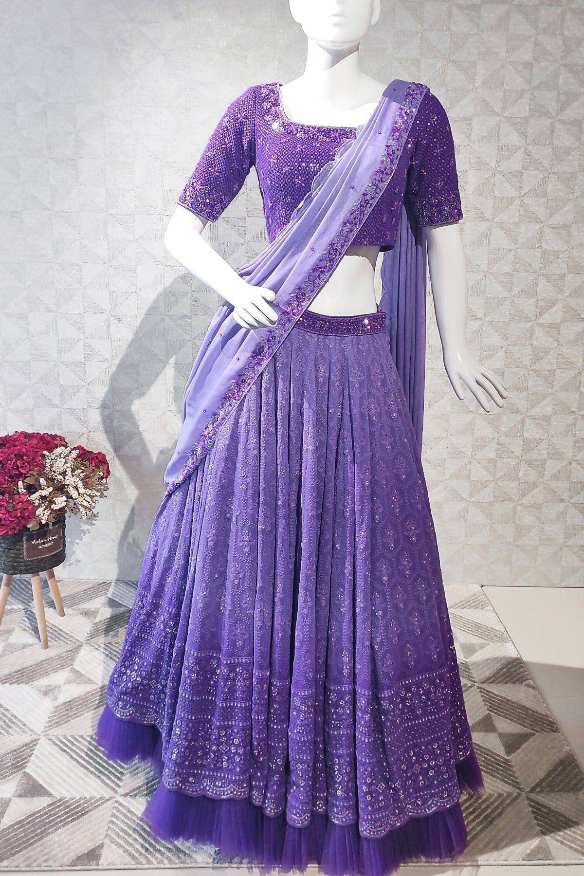 Violet Lehenga