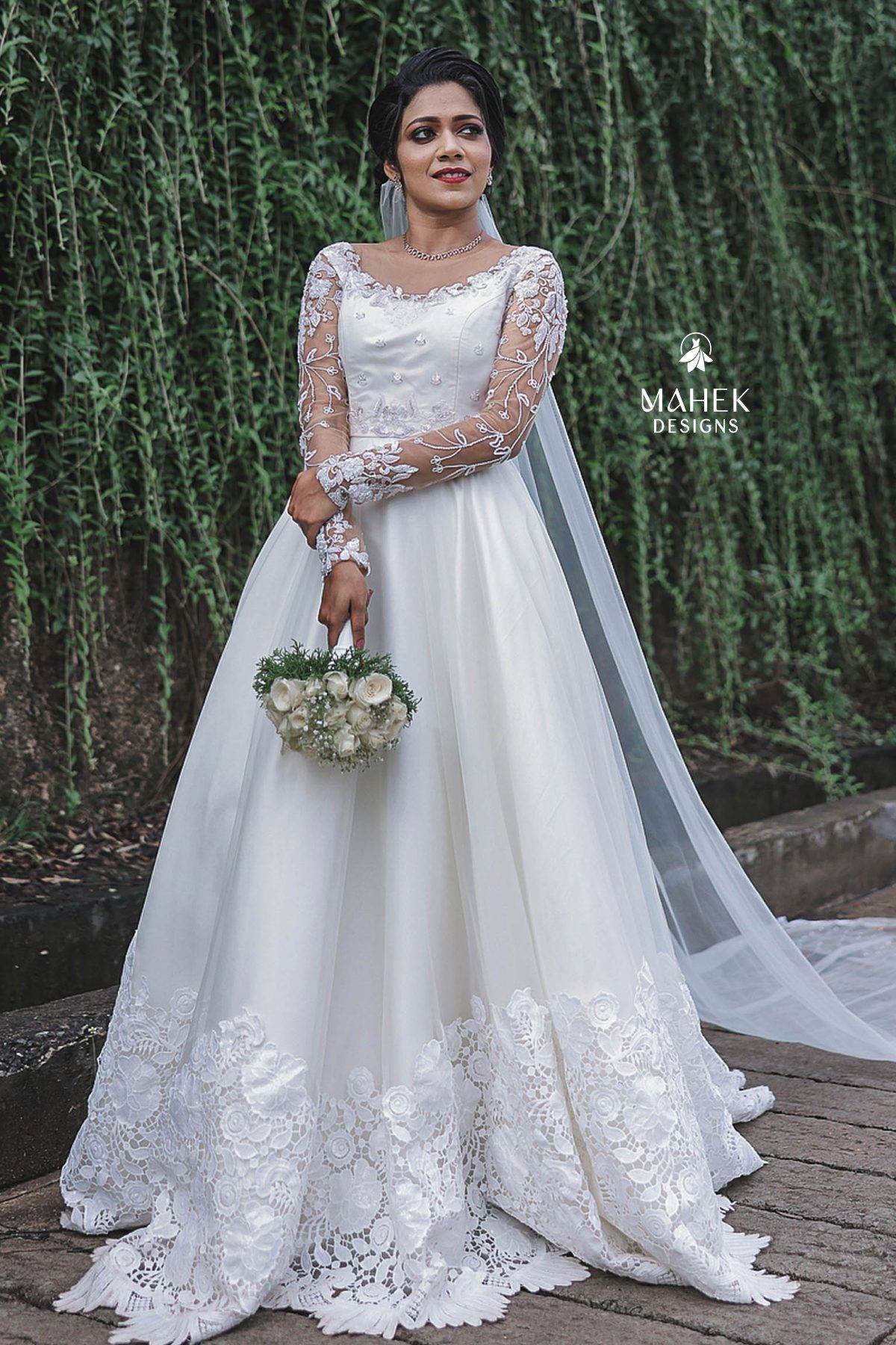 White Bridal Gown