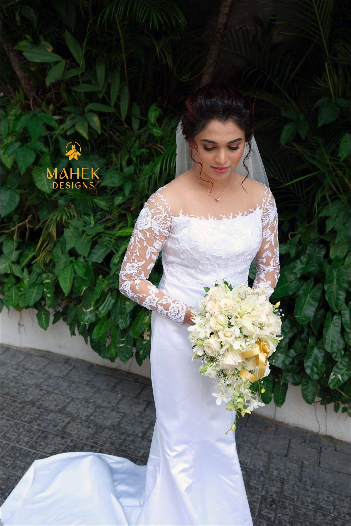 White Bridal Gown