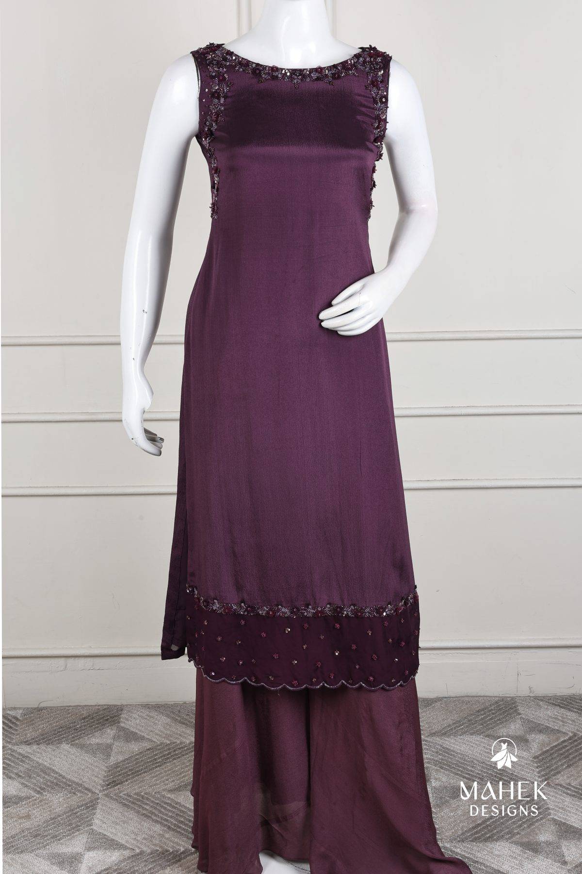 Wine Shade kurthi