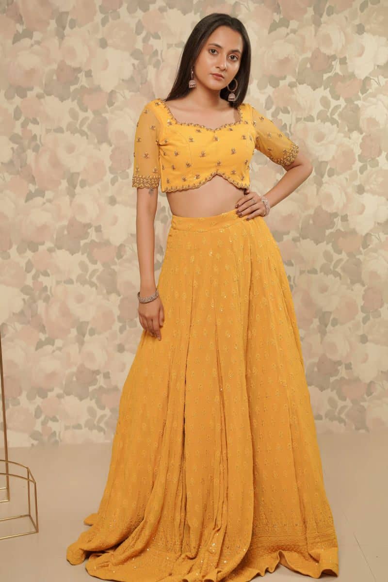 Yellow Lehenga